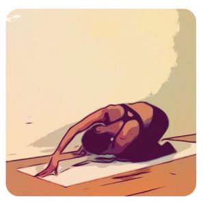 threading needle pose