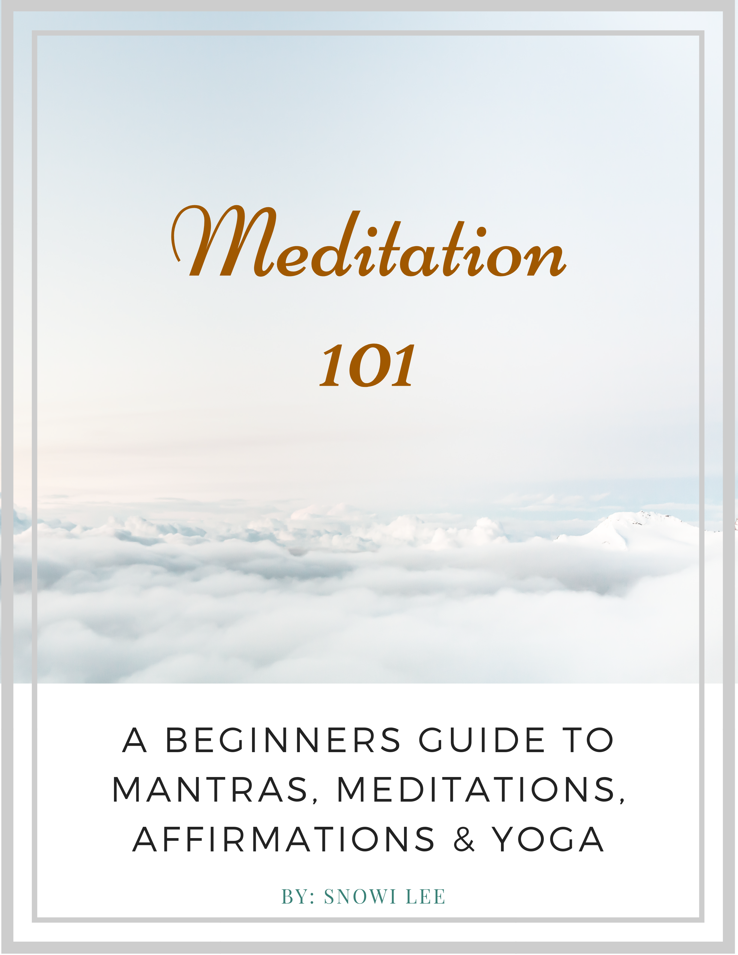 MEDITATION guide - Poetic Touch